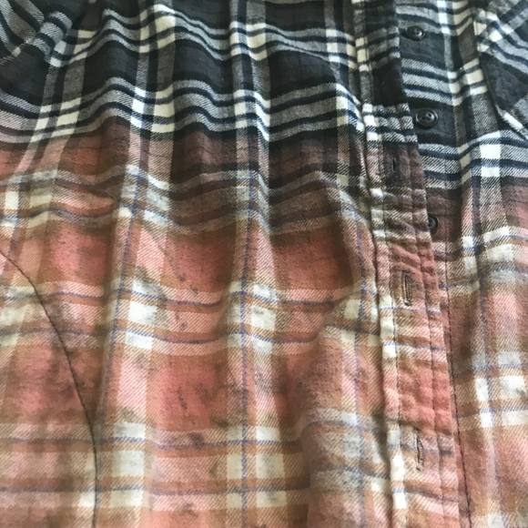 Urban Outfitters Ombre Flannel - Picture 3 of 7